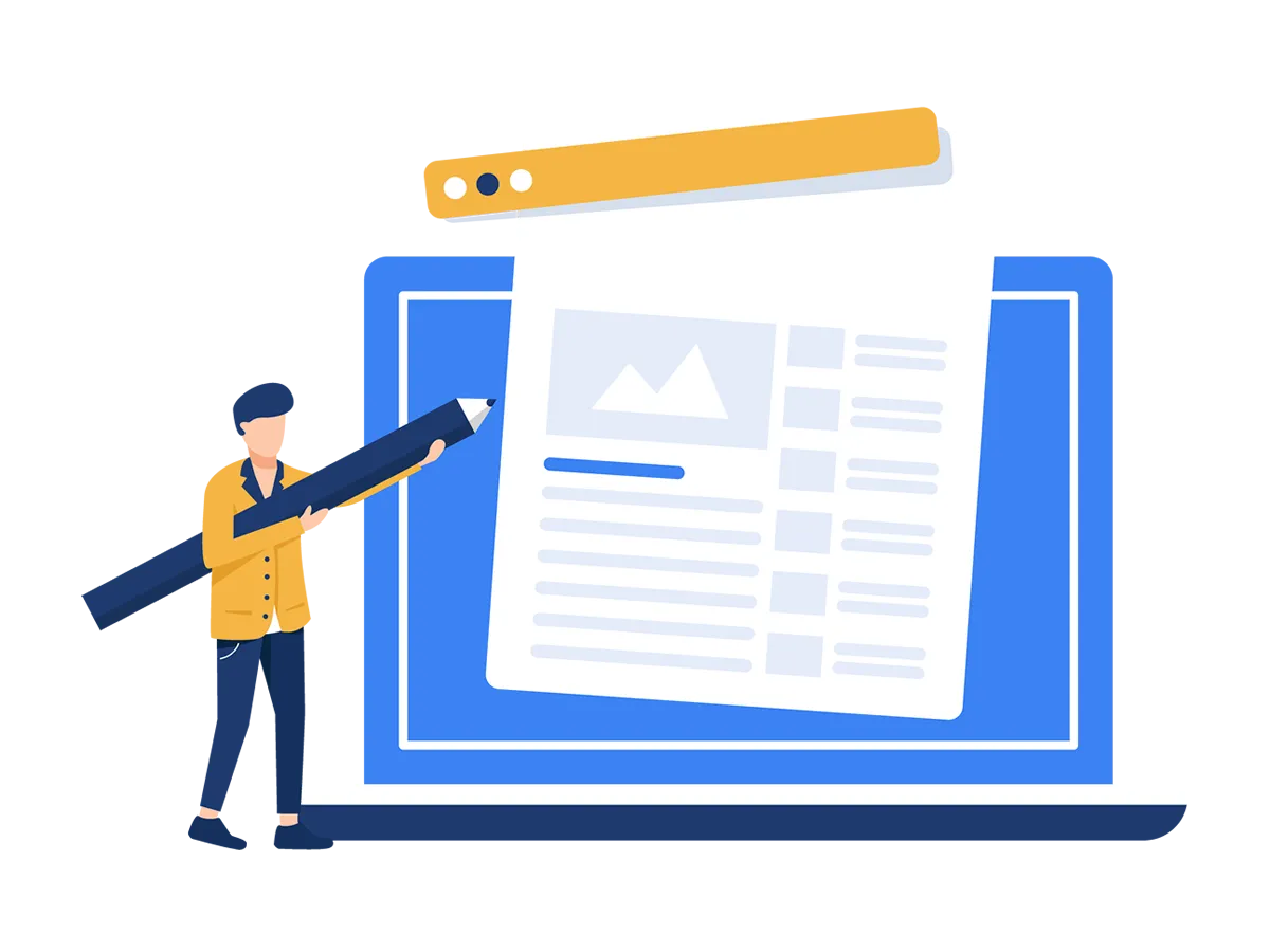 Criação de Conteúdo (Textos e Imagens)